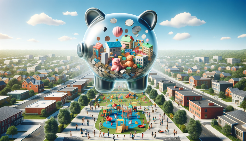 A-wide-3D-digital-illustration-for-a-featured-image-symbolizing-tax-free-childcare.-It-should-depict-a-giant-transparent-piggy-bank-floating-above-a.png