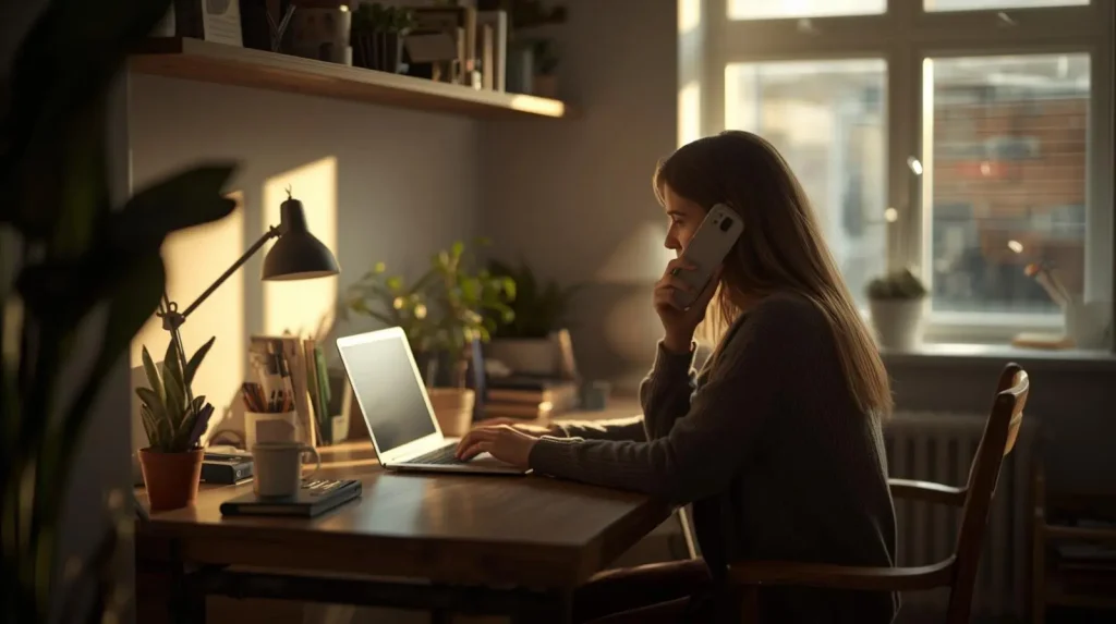 Parent contacting nurseries about late applications and waiting list availability in the UK